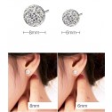 earrings shamballa stud