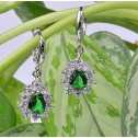 earrings kosara emerald