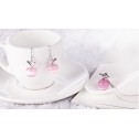 set pink apples
