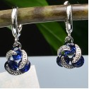earrings charina sapphire