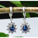 earrings cosara sapphire