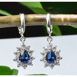 earrings cosara sapphire