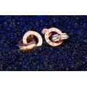 set gold ring crystal