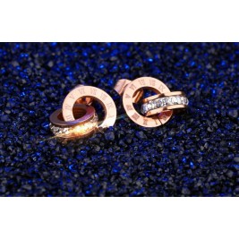 set gold ring crystal