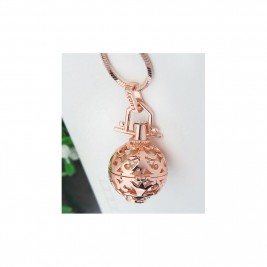 Necklace Lucky Ball Rose gold Hit