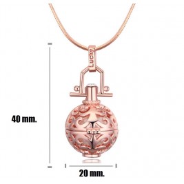 Necklace Lucky Ball Rose gold Hit