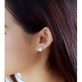 earrings dolphins crystal