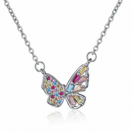 Necklace Lizet Butterfly multi