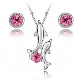 set dolphins rose 
