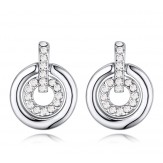 earrings samanta silver crystal