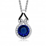 necklace simona sapphire