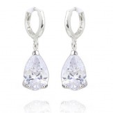 earrings teardrops crystal