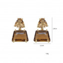 earrings janin topaz gold