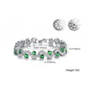set rings lux emerald 
