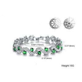 set rings lux emerald 
