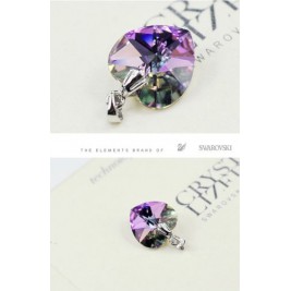 Necklace Heart Azuria chameleon