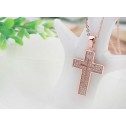 Necklace Cross Rose Gold