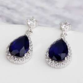 earrings kosarina sapphire