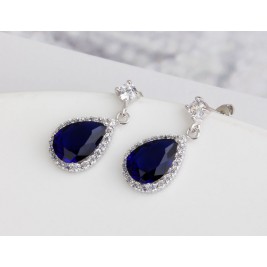 earrings kosarina sapphire