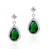 earrings kosarina emerald