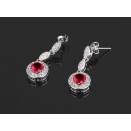 earrings inesita ruby
