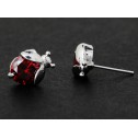 Earrings Ladybugs siam