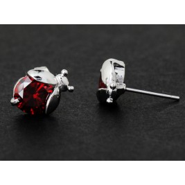 Earrings Ladybugs siam