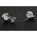 Earrings ladybugs crystal