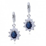 earrings cosara sapphire