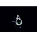 necklace simona emerald