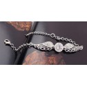 Bracelet Angel wing crystal