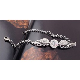 Bracelet Angel wing crystal