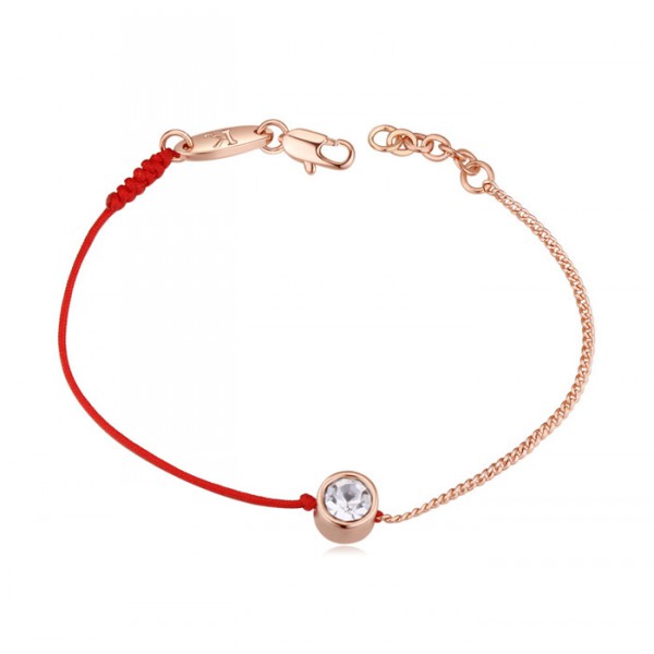 Bracelet Red Kabbalah Jewelries Crystalline Azuria