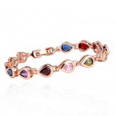 bracelet hilary multi rose gold