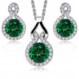 set simona emerald