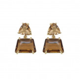 earrings janin topaz gold