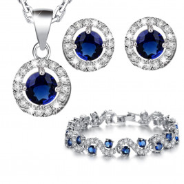 set rings lux emerald 
