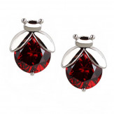Earrings Ladybugs siam