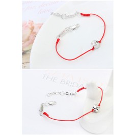 bracelet red kabbalah silver